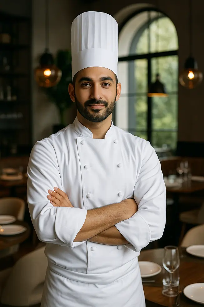 A diverse group of chefs working together creatively in a kitchen environment.