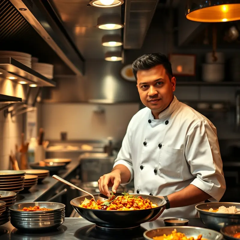 A Nepalese chef enhances Australian dining trends with unique culinary skills.